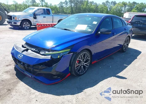 2022 Hyundai Elantra N from USA, damaged, VIN KMHLW4AKXNU004491